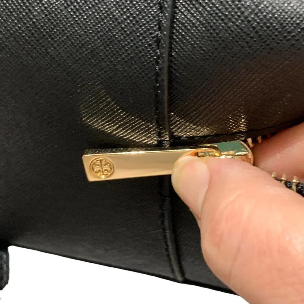 Tory Burch - Leather Black Emerson Backpack, EUC - Picture 11 of 12